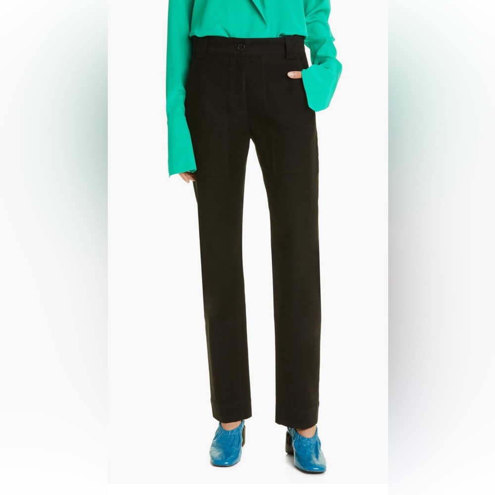 ALC Women's Halston Stretch Cotton Mid Rise Utility Pants. NEVER WORN! Size 4